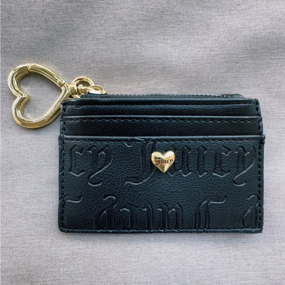 🚫SOLD🚫 Juicy Couture Card Case Keychain - Picture 1 of 3